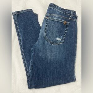 JOE'S JEANS Distressed Skinny Ankle Jean Sz 31